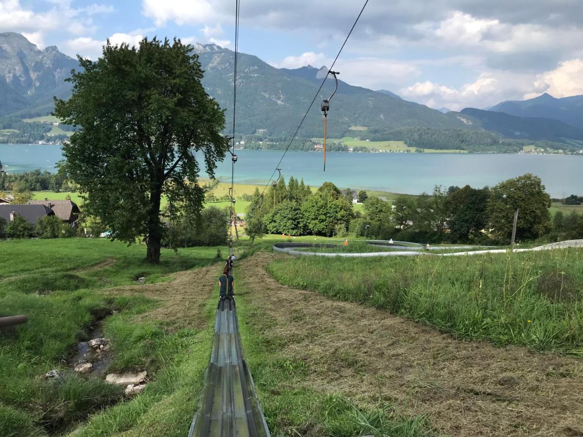 Wolfgangsee Ferienappartement „Bergliebe“ Strobl Luaran gambar